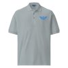 premium-polo-shirt-cool-heather-front-68b5f28f62451.jpg Aqua Embroidered Logo Polo | Premium | S-XL