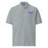Purple Embroidered Logo Polo | Premium | S-XL