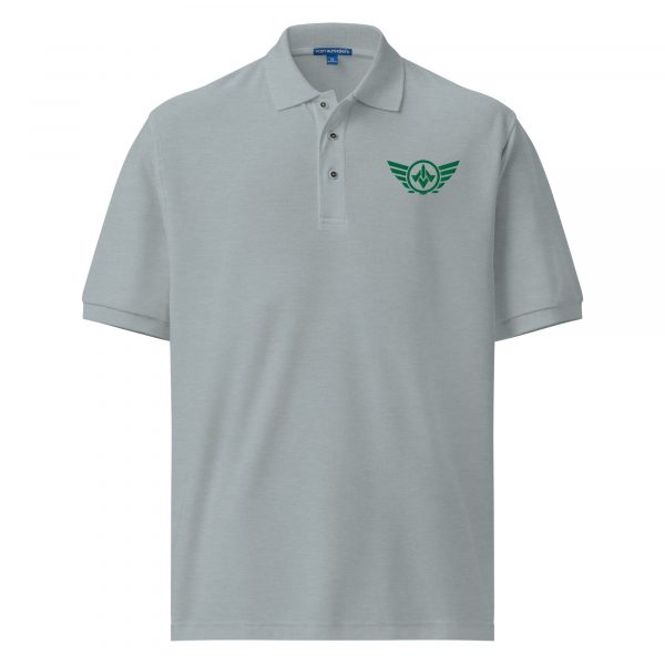 Kelly Green Embroidered Logo Polo | Premium | S-XL
