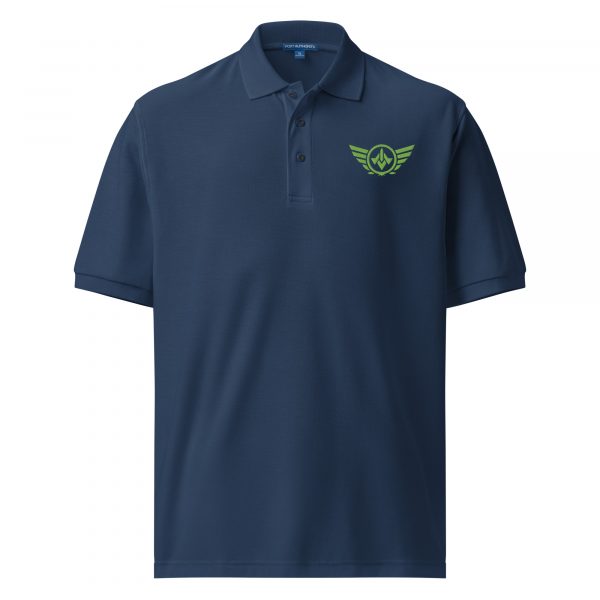 Kiwi Green Embroidered Logo Polo | Premium | 2-5X