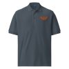Orange Embroidered Logo Polo | Premium | S-XL
