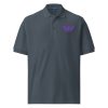 Purple Embroidered Logo Polo | Premium | S-XL