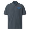 Aqua Embroidered Logo Polo | Premium | 2-5X