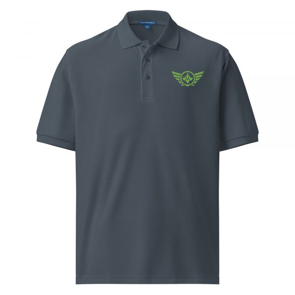 Kiwi Green Embroidered Logo Polo | Premium | 2-5X