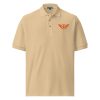 Orange Embroidered Logo Polo | Premium | S-XL