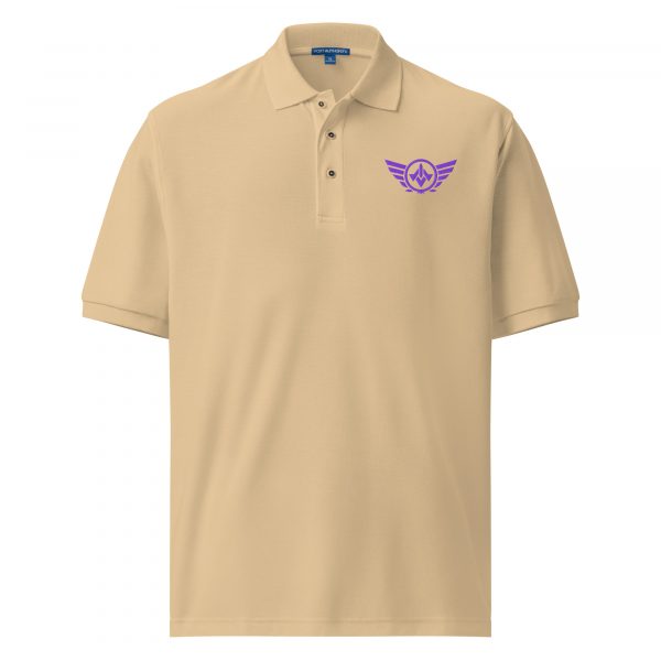 Purple Embroidered Logo Polo | Premium | S-XL