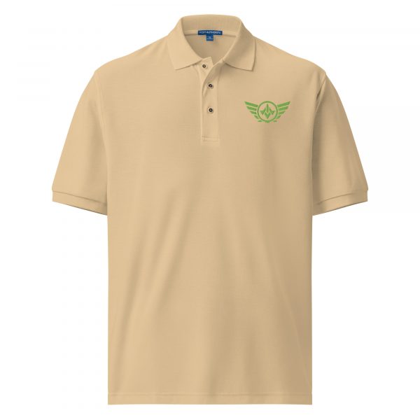 Kiwi Green Embroidered Logo Polo | Premium | 2-5X