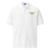 Old Gold Embroidered Logo Polo | Premium | S-XL