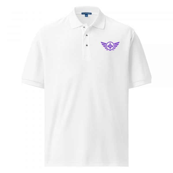 Purple Embroidered Logo Polo | Premium | S-XL