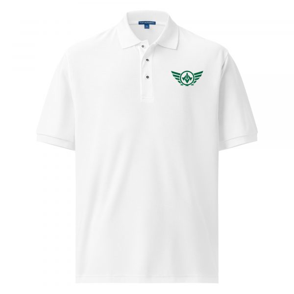 Kelly Green Embroidered Logo Polo | Premium | S-XL