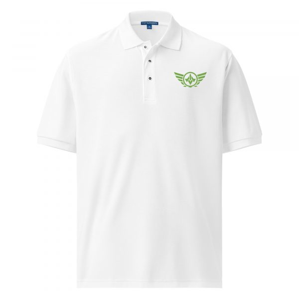 Kiwi Green Embroidered Logo Polo | Premium | S-XL