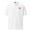Orange Embroidered Logo Polo | Premium | 2-5X