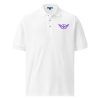 Purple Embroidered Logo Polo | Premium | 2-5X