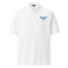 Aqua Embroidered Logo Polo | Premium | 2-5X