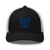 Royal Embroidered Brand Logo Trucker Hat | Retro