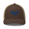 Royal Embroidered Logo Trucker Hat | Retro