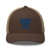 Royal Embroidered Brand Logo Trucker Hat | Retro