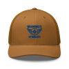 Royal Embroidered Brand Logo Trucker Hat | Retro