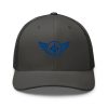 Royal Embroidered Logo Trucker Hat | Retro
