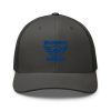 Royal Embroidered Brand Logo Trucker Hat | Retro