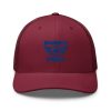 Royal Embroidered Brand Logo Trucker Hat | Retro