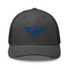 Royal Embroidered Logo Trucker Hat | Retro