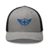 Royal Embroidered Logo Trucker Hat | Retro
