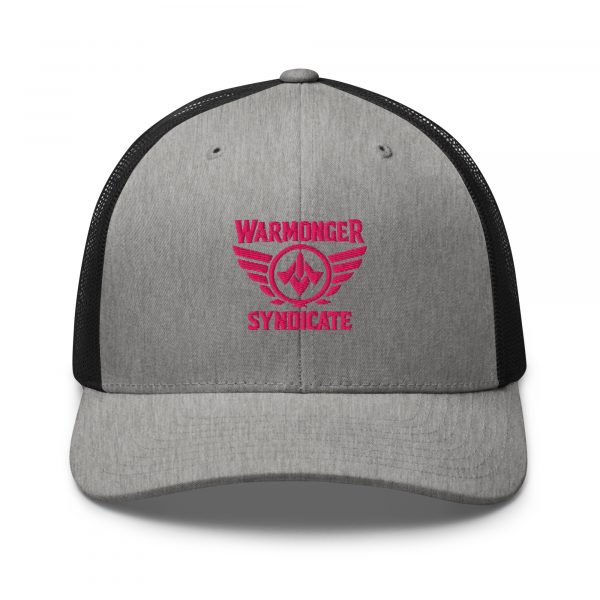 Flamingo Embroidered Brand Logo Trucker Hat | Retro