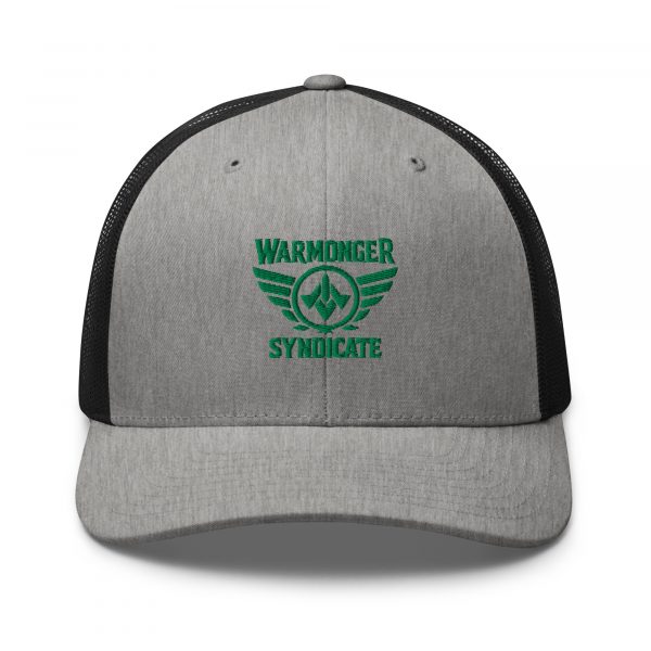 Kelly Green Embroidered Brand Logo Trucker Hat | Retro