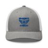 Royal Embroidered Brand Logo Trucker Hat | Retro