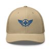Royal Embroidered Logo Trucker Hat | Retro