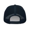 Navy Embroidered Logo Trucker Hat | Retro