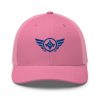 Royal Embroidered Logo Trucker Hat | Retro