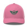 Kelly Green Embroidered Logo Trucker Hat | Retro