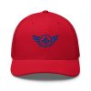Royal Embroidered Logo Trucker Hat | Retro