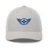 Royal Embroidered Logo Trucker Hat | Retro