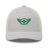 Kelly Green Embroidered Logo Trucker Hat | Retro