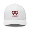 Maroon Embroidered Brand Logo Trucker Hat | Retro