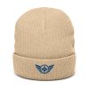 Royale Embroidered Logo Beanie | Ribbed