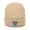 Royale Embroidered Brand Logo Beanie | Ribbed