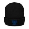 Royale Embroidered Brand Logo Beanie | Ribbed