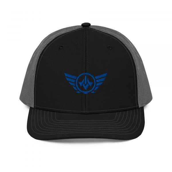 Royal Embroidered Logo Trucker Hat | Premium