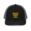 Gold Embroidered Brand Logo Trucker Hat | Premium