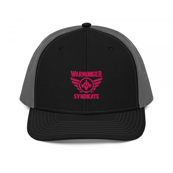Flamingo Embroidered Brand Logo Trucker Hat | Premium