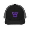 Purple Embroidered Brand Logo Trucker Hat | Premium
