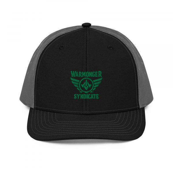 Kelly Green Embroidered Brand Logo Trucker Hat | Premium