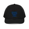 Royal Embroidered Brand Logo Trucker Hat | Premium