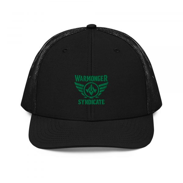 Kelly Green Embroidered Brand Logo Trucker Hat | Premium