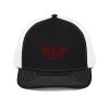 Maroon Embroidered Logo Trucker Hat | Premium