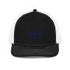 Navy Embroidered Logo Trucker Hat | Premium